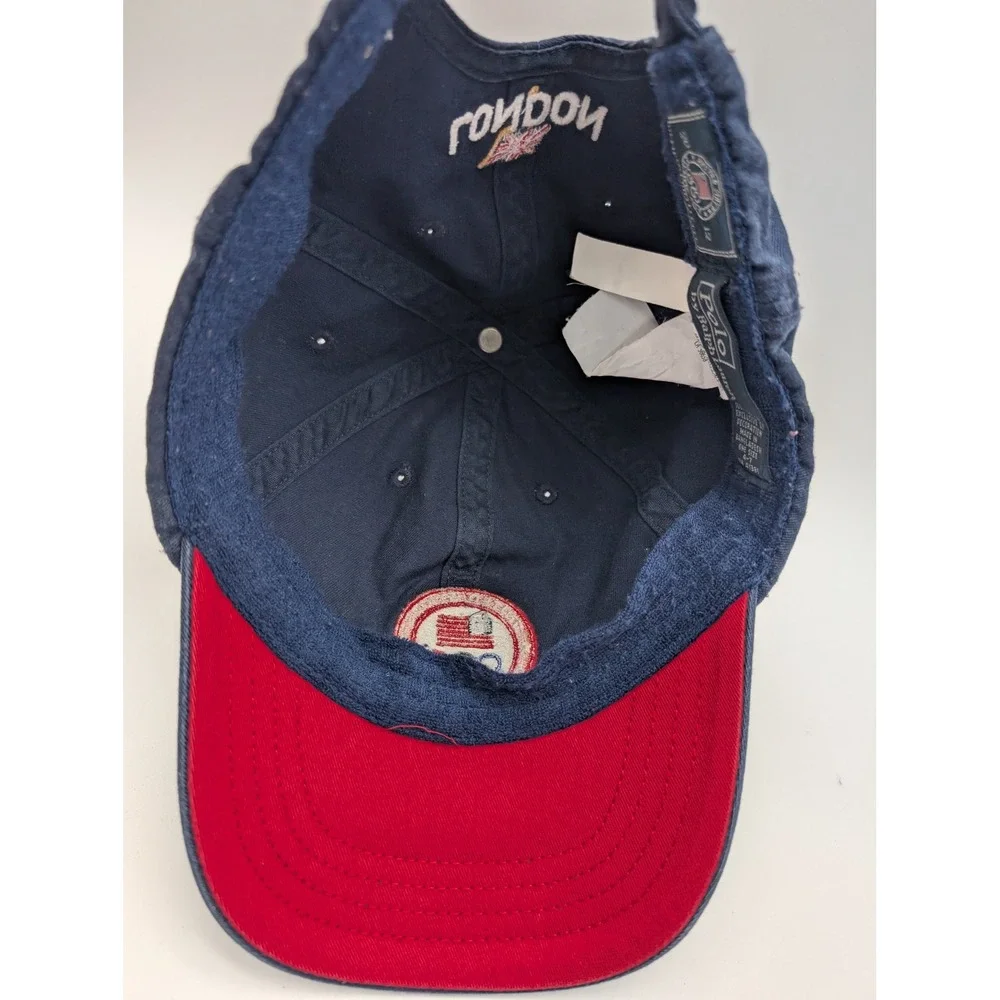 Polo Ralph Lauren Kids Navy Blue 2012 London Olympics USA Team Baseball Hat 4-7